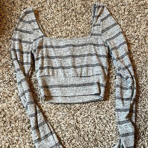 Long Sleeve Crop Top